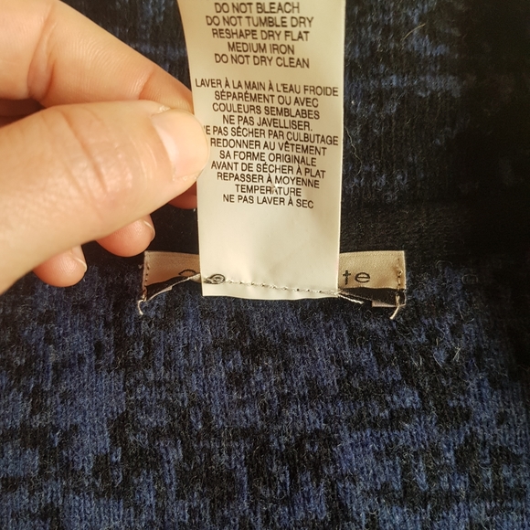 Italian wool coat / cardigan - Picture 6 of 10